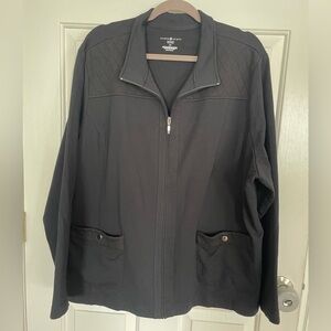 Plus women’s 3x Karen Scott Black Jacket